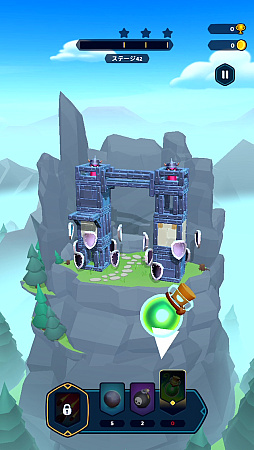 画像ギャラリー No.013のサムネイル画像 / 指1本で城塞をぶち壊す「Castle Crumble」。物理演算による破壊の美学を味わおう(今日から始めろApple Arcade #54)