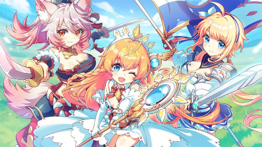 画像ギャラリー No.001のサムネイル画像 / クロスヒロインRPG「テクロノス」，事前登録受付を開始。「神姫PROJECT」「あやかしランブル！」「れじぇくろ！」のキャラクターたちが集結