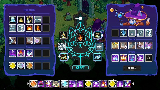 画像ギャラリー No.017のサムネイル画像 / ローグライク魔法クラフトアクション「ウィザードキャッツ」,最新トレイラーを公開。自作魔法での冒険を楽しめる体験版も配信中