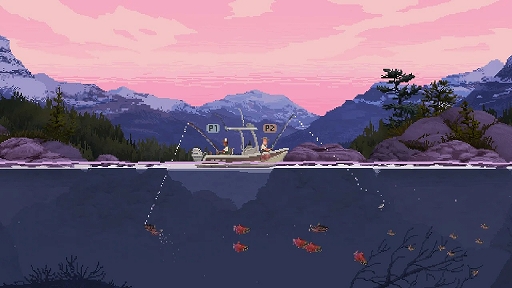 画像ギャラリー No.005のサムネイル画像 / Switch版「Cast n Chill」,12月18日配信。のんびりとリラックスしながら自分のペースで楽しめる釣りゲーム。家族や友人と協力プレイもできる