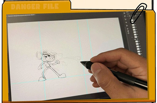 画像ギャラリー No.004のサムネイル画像 / 44年前のアニメを原作として手描きでコメディの世界を表現する「Danger Mouse: The Official Console Game」,Kickstarterの締め切りが迫る