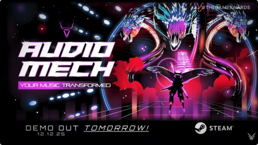 画像ギャラリー No.010のサムネイル画像 / “AudioSurf”のクリエイターによる新作「AUDIOMECH: your music transformed」が発表に。手持ちの音楽を力に変えるリズムシューター