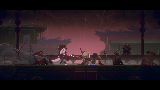 画像ギャラリー No.003のサムネイル画像 / クナイによる瞬間移動を駆使し，一撃死の世界を駆け抜ける。高速2Dアクション「INARI」，Steamストアページを公開。日本語にも対応予定