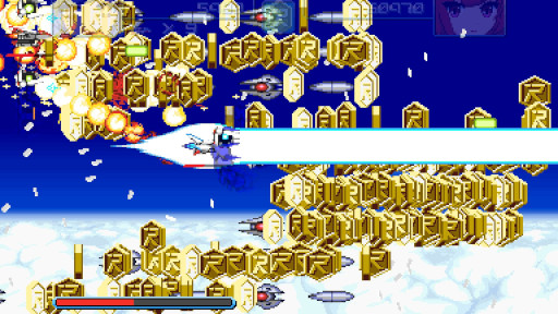 画像ギャラリー No.004のサムネイル画像 / 横スクロールSTG「Revolgear Zero」，PC/Switch版を2月19日に発売。操作やルールを学べる「ミッションモード」を収録した体験版を配信中