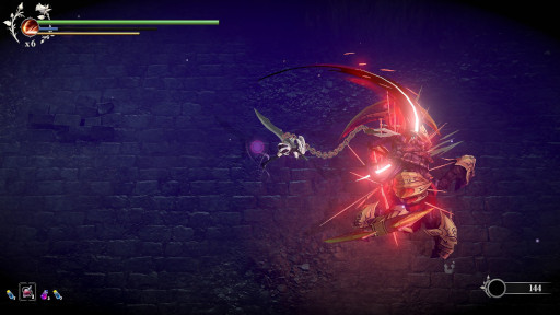 画像ギャラリー No.003のサムネイル画像 / アクションRPG「メイド・オブ・サルヴェイション」，Switch版をリリース。煉獄のメイド「シズカ」がダークファンタジーの世界で戦う