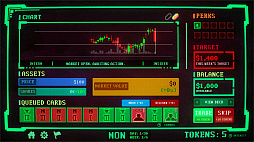 画像ギャラリー No.005のサムネイル画像 / ローグライクデッキ構築ゲーム「Insider Trading」，2026年2月18日に発売予定。チャンスとリスクを見極め，最大利益を狙え