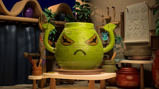 画像ギャラリー No.005のサムネイル画像 / オンライン陶芸バトル「Kiln」，さまざまな個性を持った陶器たちがバトルを繰り広げるローンチトレイラーを公開
