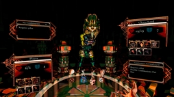 画像ギャラリー No.010のサムネイル画像 / 4つのダイスで命をかけて戦う戦略ホラーローグライク「Hell Dice Gambit」，3月20日に発売決定。シンボルを組み合わせて役を作っていく