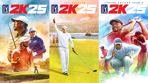 画像ギャラリー No.001のサムネイル画像 / Switch2版「ゴルフ PGAツアー 2K25」，本日発売。「2026年全米プロゴルフ選手権」を配信するアップデートもあわせて実施