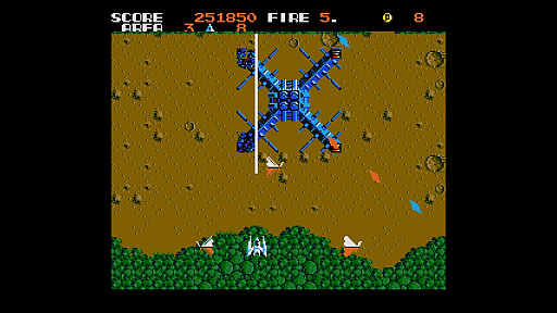 画像ギャラリー No.002のサムネイル画像 / 「EGGコンソール ザナックEX MSX2」，Steam版を3月18日に発売。1987年にコンパイルから発売された縦スクロールシューティングを復刻