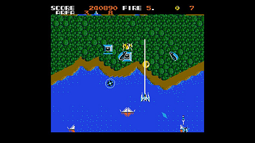 画像ギャラリー No.005のサムネイル画像 / 「EGGコンソール ザナックEX MSX2」，Steam版を3月18日に発売。1987年にコンパイルから発売された縦スクロールシューティングを復刻