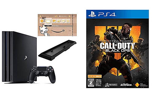 画像ギャラリー No.002のサムネイル画像 / PS4 Proと「CoD BO4」などの人気ソフトを同時購入すると5000円引きになる,24時間限定の「特選タイムセール」がAmazonで実施中