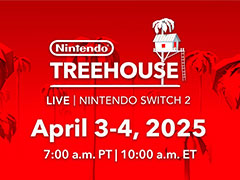 「Nintendo Treehouse: Live」,4月3日,4日の23:00に配信決定。Nintendo Switch 2のゲームプレイ映像を確認できる米国の情報番組