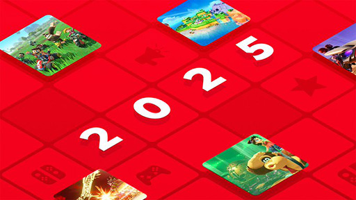 画像ギャラリー No.001のサムネイル画像 / 特設サイト「Nintendo Switch 2025年の振り返り」を公開。2017年までのプレイ記録も年ごとに確認でき，動画形式でダウンロードできる