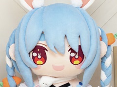 兎田ぺこらさんら3期生が超特大ぬいぐるみに。「どきゅーと ホロライブプロダクション 超特大ぬいぐるみ」,7月10日に受注開始