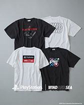 画像ギャラリー No.008のサムネイル画像 / ブランド「WIND AND SEA」とPlayStationのコラボ第2弾が4月4日に発売。Tシャツやキャップ，ネクタイなどバラエティに富んだアイテムを展開