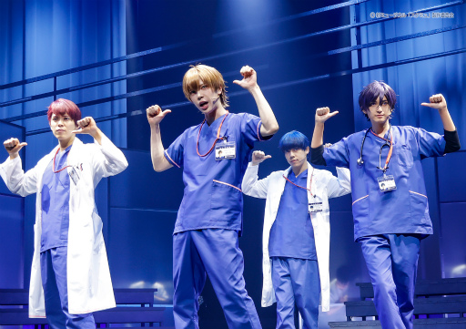 画像ギャラリー No.004のサムネイル画像 / “新ミュージカル「スタミュ」スピンオフ『MIRACLE REVUE』”ゲネプロレポート。あのエイプリルフール企画が青春医療ミュージカルに!