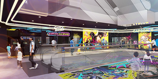 画像ギャラリー No.005のサムネイル画像 / カプコンの新アミューズメント施設「CAPCOMIX」，大阪・Hoopで今春オープン。“ココロもカラダもごちゃ混ぜで楽しめる”コンテンツを展開