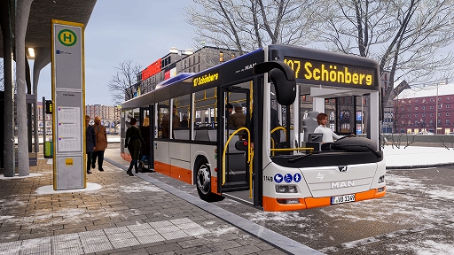 画像ギャラリー No.001のサムネイル画像 / バス・路面電車の運転士としてヨーロッパ風の街を巡ろう。「City Transport Simulator 2026」，4月14日にリリース決定