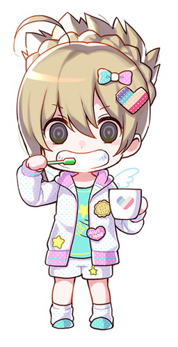 画像ギャラリー No.006のサムネイル画像 / 「DLsite.com にじよめ」でログインキャンペーンが開催。歯を磨いてプレゼントをもらおう