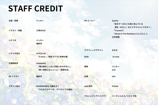 画像ギャラリー No.010のサムネイル画像 / バーチャルYouTuber×ノベルゲーム「ルリイロデイズ」の開発に向けたクラウドファンディングが6月25日20:00にスタート