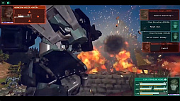 画像ギャラリー No.007のサムネイル画像 / メカSLG「Kriegsfront Tactics」デモ版を配信。ひと目で分かるフロントミッションのリスペクト作品