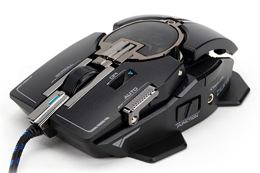 画像集#002のサムネイル/ボディサイズのカスタマイズが可能なZalman Tech製ゲーマー向けマウス「ZM-GM4」がアスクから発売に