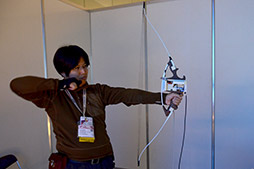 ���������꡼ No.012�Υ���ͥ������ / ��SIGGRAPH ASIA��HMD�ʤ����θ��Ǥ��륢�������꡼��VR��Electric Bow Interface 3D��