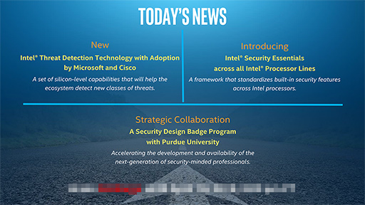 画像ギャラリー No.003のサムネイル画像 / 統合型GPUでメモリ内のマルウェアをスキャン。Intelがセキュリティに関する新技術や取り組みを発表