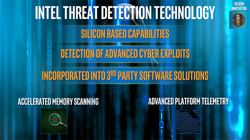 画像ギャラリー No.004のサムネイル画像 / 統合型GPUでメモリ内のマルウェアをスキャン。Intelがセキュリティに関する新技術や取り組みを発表