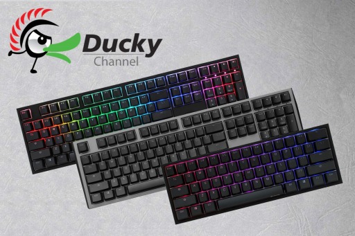画像ギャラリー No.001のサムネイル画像 / 台湾Duckyのゲーマー向け英語メカニカルキーボード3製品が国内発売