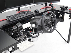 【PR】ステコンとキーボード&マウスをワンタッチで切り替えられる。ゲーマー向けデスク「ARCdesk」が東京ゲームショウ2019に出展へ