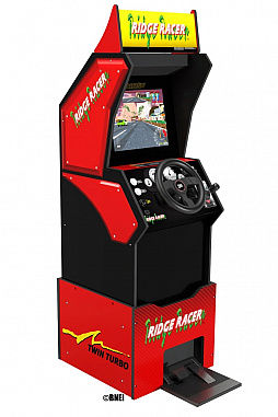画像ギャラリー No.001のサムネイル画像 / バンダイナムコ研究所,ARCADE1UPシリーズの新作「Ridge Racer Arcade Machine」に制作協力