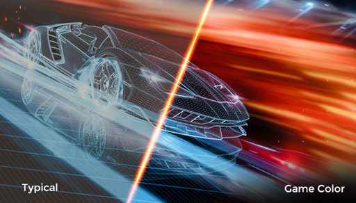 画像ギャラリー No.012のサムネイル画像 / きつめのカーブを描いたAOC製31.5型/27型湾曲型ディスプレイが発売。平面型の27型/23.8型モデルも