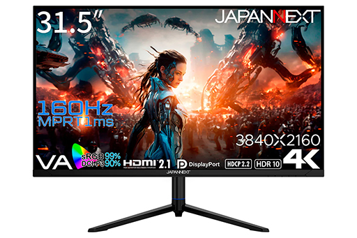꡼ No.002Υͥ / 4K160Hzɽб31.5VAվޡǥץ쥤JAPANNEXT顣4K144HzIPSվǥƱȯ