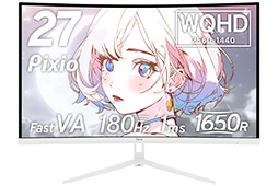 ���������꡼ No.005�Υ���ͥ������ / ���Ū�²���1440p/180Hzɽ���ȥե�HD/300Hzɽ����27������Ѷ�VA�վ��ǥ����ץ쥤��Pixio����ȯ���