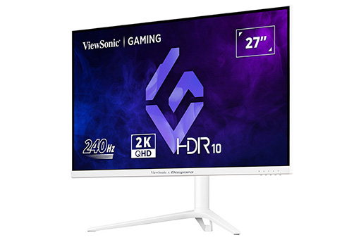画像ギャラリー No.003のサムネイル画像 / 27型2560×1440ドットで240Hz表示対応の液晶ディスプレイが3万8940円。ViewSonic「VX2728J2-2K-7」がドスパラ専売で発売に