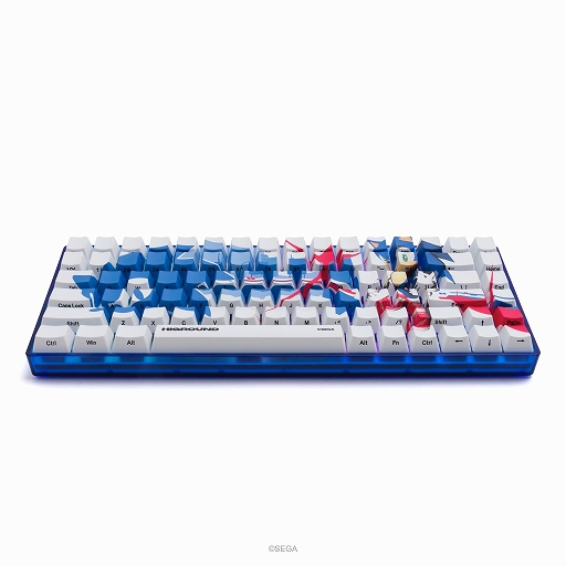 画像ギャラリー No.005のサムネイル画像 / ソニックやドリームキャストとコラボした,クールなキーボードやマウスパッドがHigroundから発売