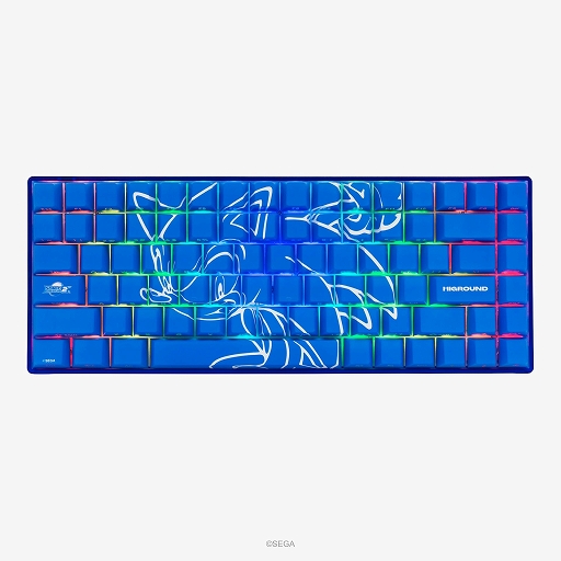 画像ギャラリー No.008のサムネイル画像 / ソニックやドリームキャストとコラボした,クールなキーボードやマウスパッドがHigroundから発売