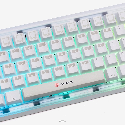 画像ギャラリー No.010のサムネイル画像 / ソニックやドリームキャストとコラボした,クールなキーボードやマウスパッドがHigroundから発売