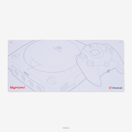画像ギャラリー No.014のサムネイル画像 / ソニックやドリームキャストとコラボした,クールなキーボードやマウスパッドがHigroundから発売