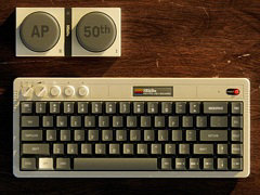 Apple II�˥��󥹥ѥ������줿68�����ܡ��ɤ�ͽ������档�����ܤϥ�ȥ���������ȤϺǿ����ͤǡ����������Τˤϥ���ߥ˥����Ǻ�����