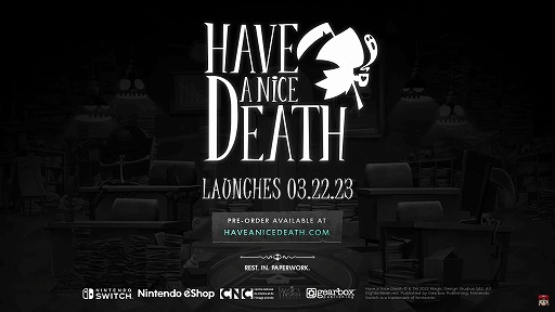 Have a Nice Death - Announcement Trailer - Nintendo Switch
