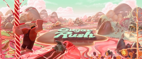 画像ギャラリー No.012のサムネイル画像 / 映画「シュガー・ラッシュ」は,大人のゲーマーにこそ内容を噛みしめてほしい作品。鑑賞レポートと,出演するゲームキャラ達をどれだけ見つけられたかをあわせて掲載