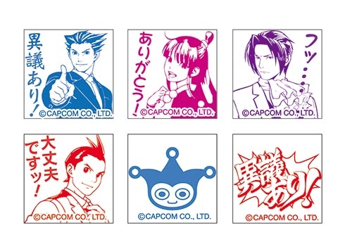 画像ギャラリー No.005のサムネイル画像 / 「大逆転裁判」と新デザインの「逆転裁判」シリーズのスタンプが26日に発売