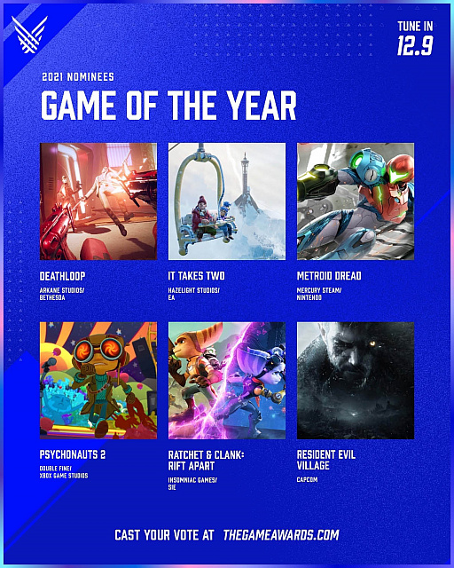 ꡼ No.002Υͥ / The Game Awards 2021פΥΥߥ͡ȺʤȯɽGame of the Yearϡȥȥ ɥåɡɤȥХϥɡåɤʤ6ȥ