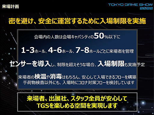 画像ギャラリー No.010のサムネイル画像 / 「東京ゲームショウ2022」開催発表会レポート。幕張メッセにて2022年9月15日〜18日開催。16日のビジネスデイは14：00から一般入場可