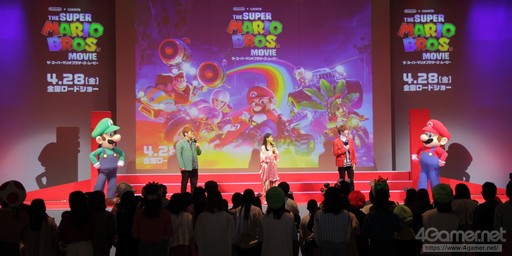 画像ギャラリー No.008のサムネイル画像 / 「ザ・スーパーマリオブラザーズ・ムービー」のアンバサダーに西野七瀬さん,HIKAKINさん,SEIKINさんが就任。USJでのイベントをレポート