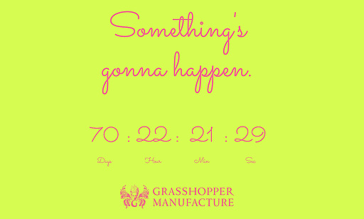 画像ギャラリー No.002のサムネイル画像 / 創業25周年を迎えたグラスホッパー・マニファクチュアが謎のカウントダウンサイトを公開。6月9日15:00頃に何かが起こる(?)