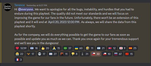 画像ギャラリー No.005のサムネイル画像 / Access Accepted第755回:Steam Next Fest最大の話題作だった「Dark and Darker」に持ち上がった大きな疑惑
